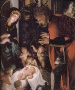 Hans Holbein The birth of Christ Spain oil painting artist